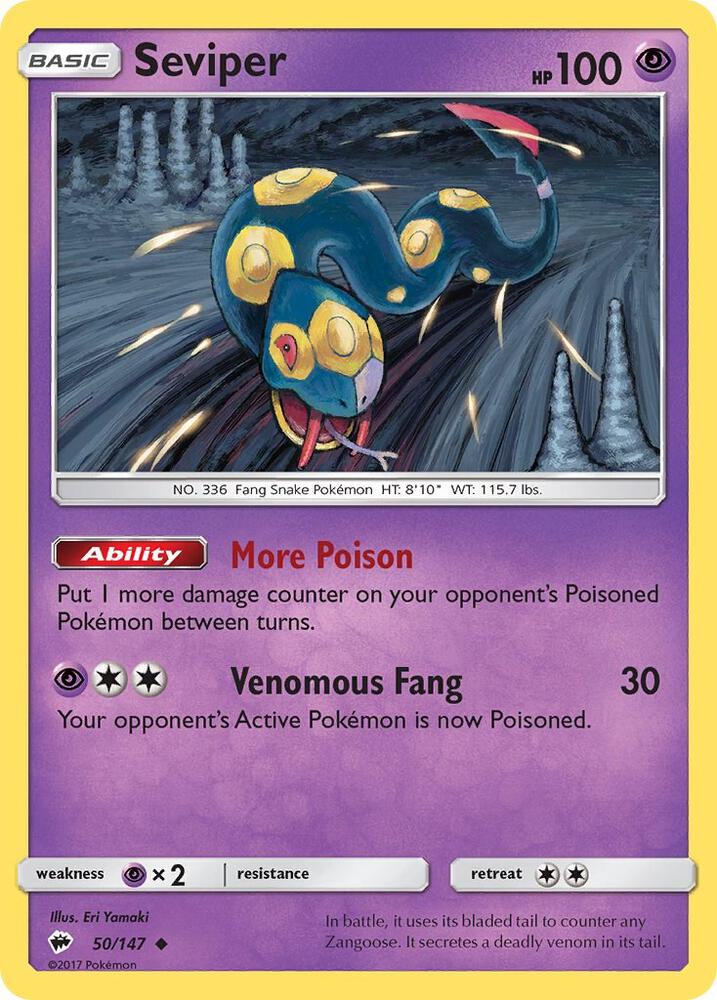 Seviper - SM - Burning Shadows