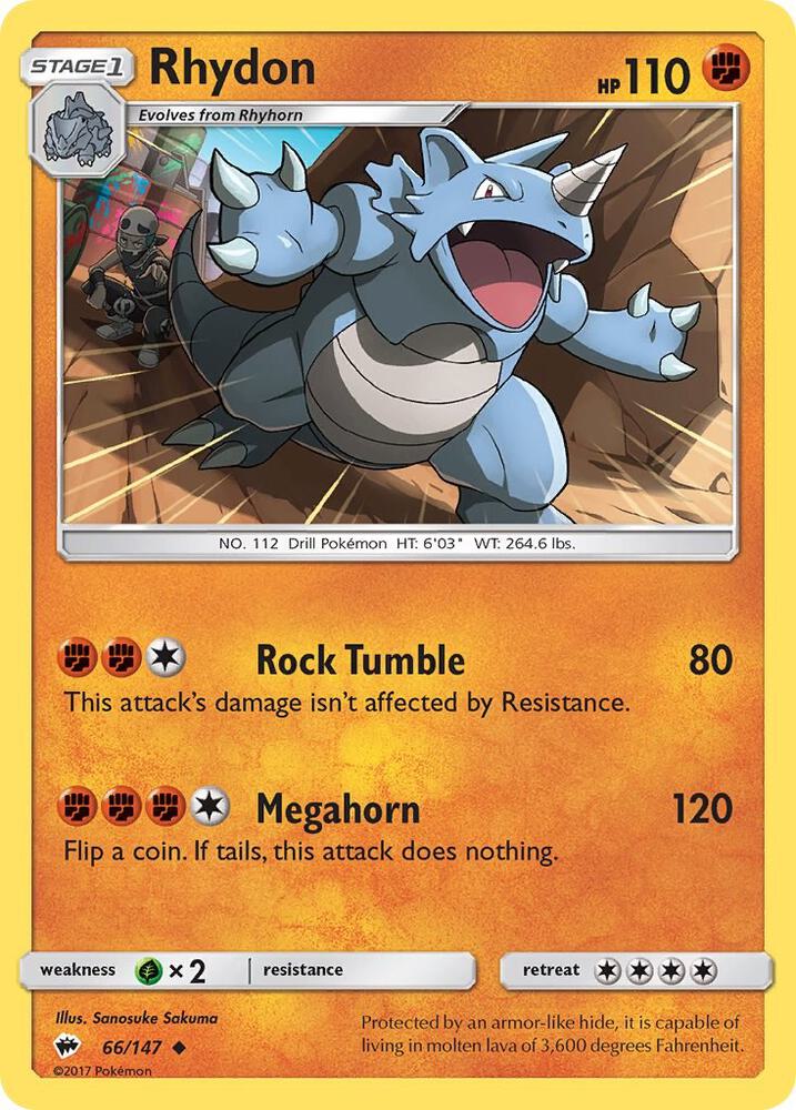Rhydon - SM - Burning Shadows