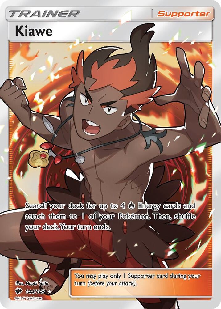 Kiawe (Full Art) - SM - Burning Shadows
