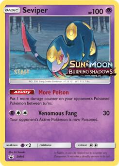 Seviper (Prerelease) [Staff]