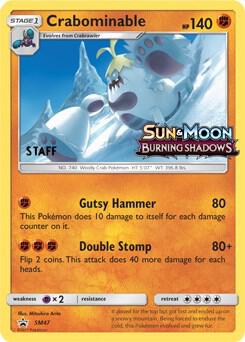 Crabominable (Prerelease) [Staff]