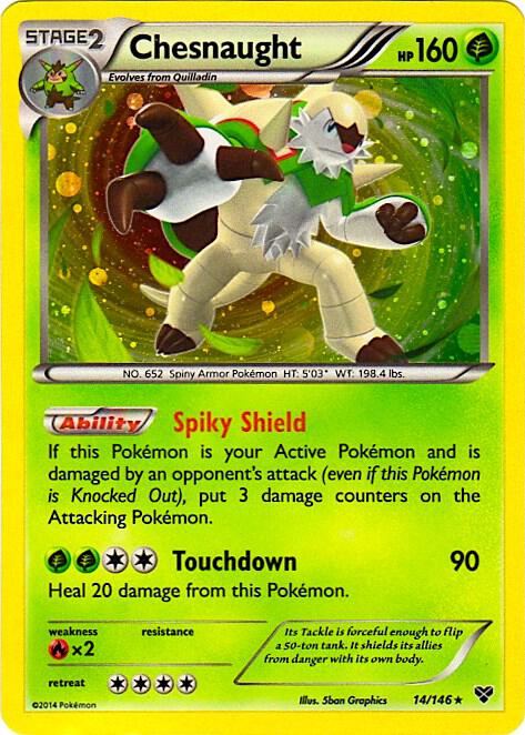 Chesnaught (Cosmos Holo)