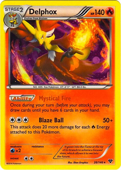 Delphox (Cosmos Holo)