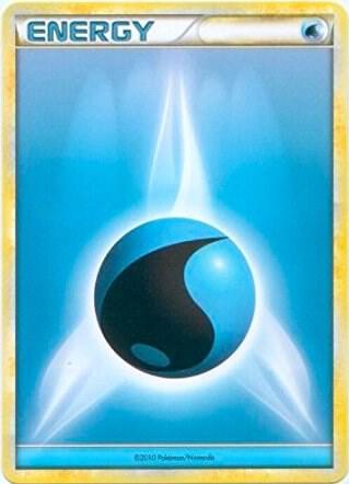 Water Energy (2010 Unnumbered HGSS Style Non-Holo) - League & Championship Cards