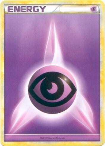 Psychic Energy (2010 Unnumbered HGSS Style Non-Holo) - League & Championship Cards