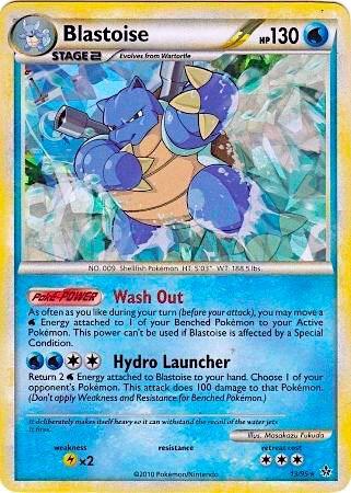 Blastoise - 13/95 (Cracked Ice Holo) - Miscellaneous Cards & Products