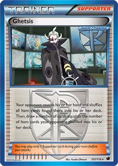 Ghetsis - 101/116 (BW Plasma Freeze) - Deck Exclusives