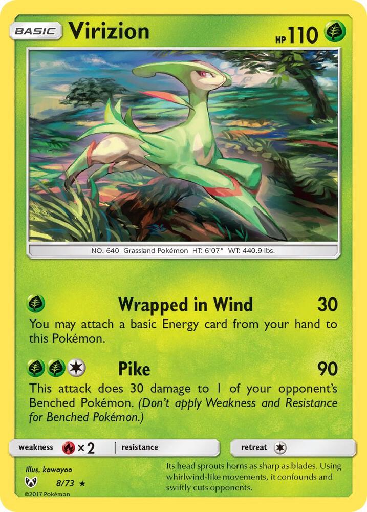 Virizion - Shining Legends