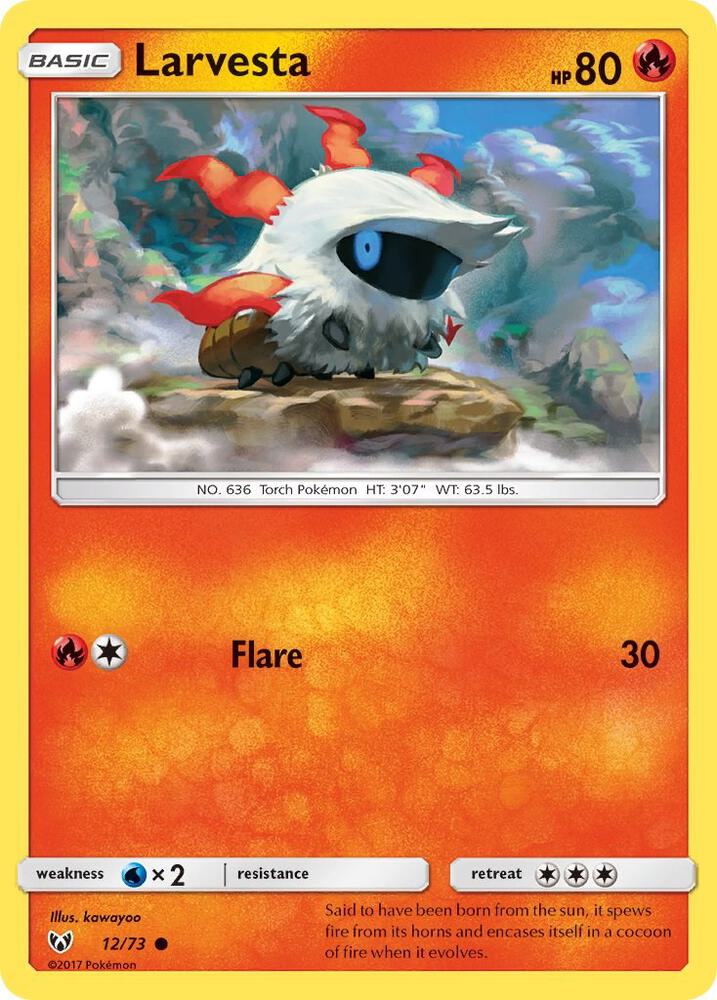 Larvesta - Shining Legends