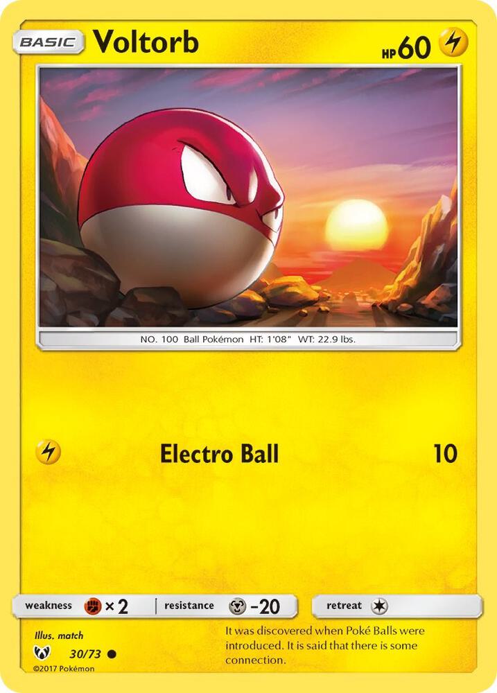 Voltorb - Shining Legends