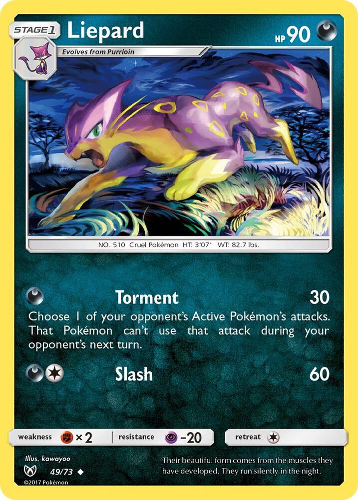 Liepard - Shining Legends