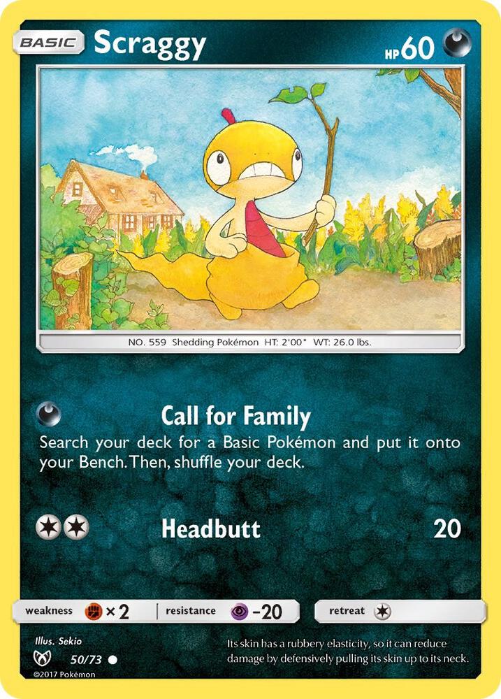 Scraggy - Shining Legends