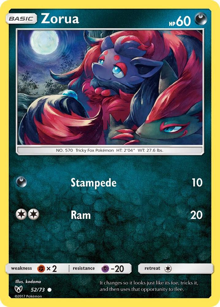 Zorua - Shining Legends