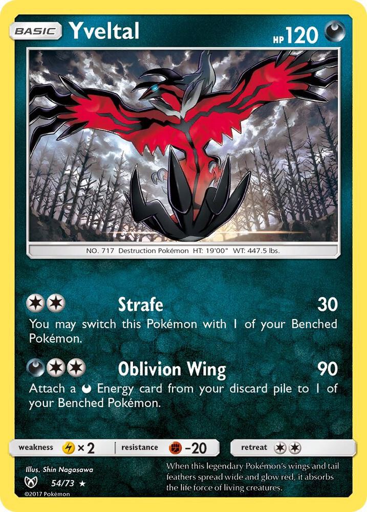 Yveltal - Shining Legends