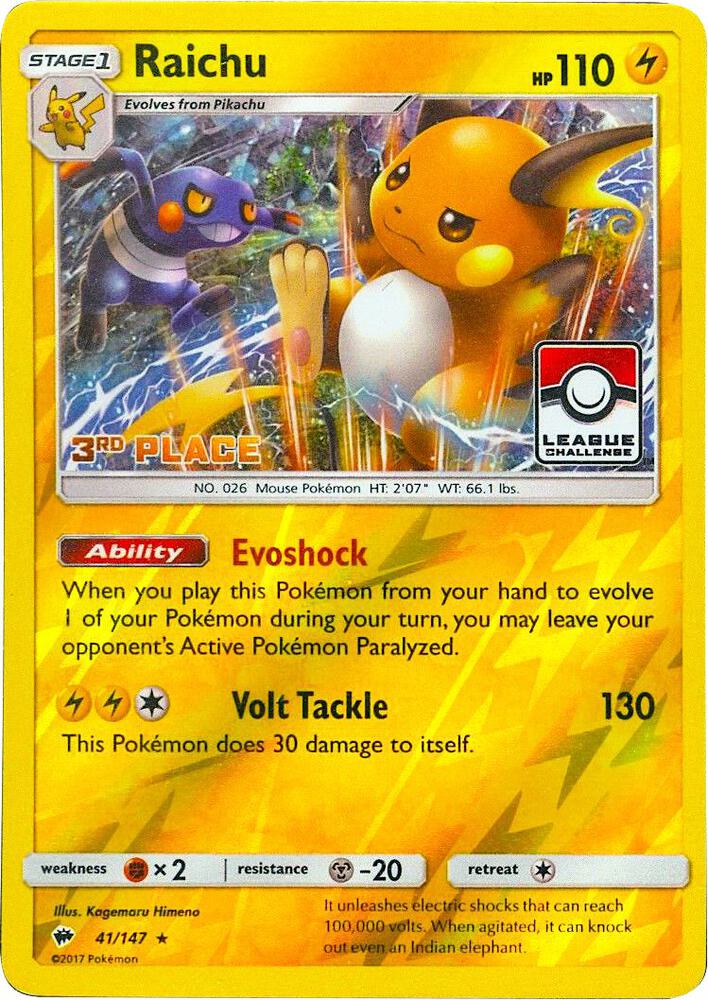 Raichu (League Challenge) [3rd Place]
