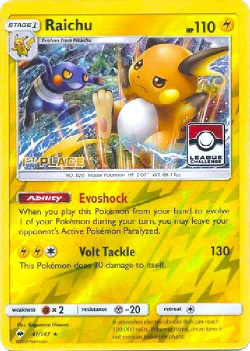 Raichu (League Challenge) [1st Place]