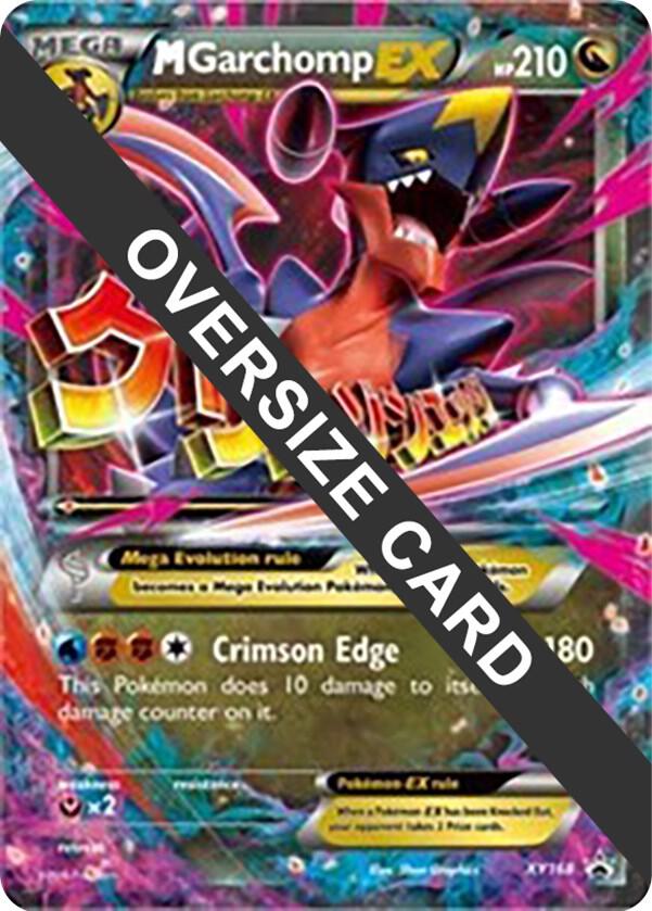 M Garchomp EX - XY168 - Jumbo Cards