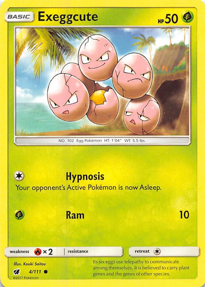 Exeggcute - SM - Crimson Invasion