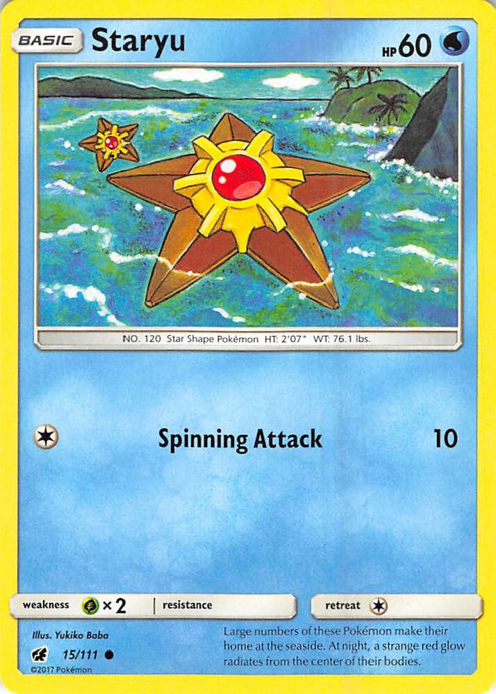 Staryu - SM - Crimson Invasion