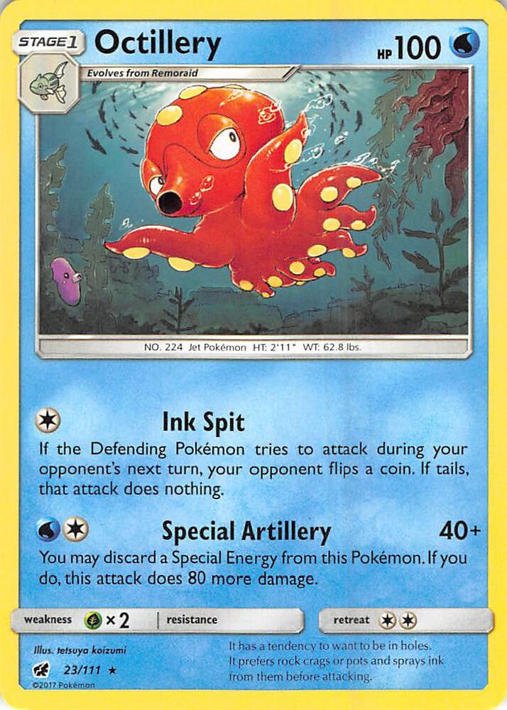 Octillery - SM - Crimson Invasion