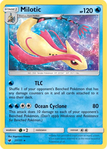 Milotic - SM - Crimson Invasion