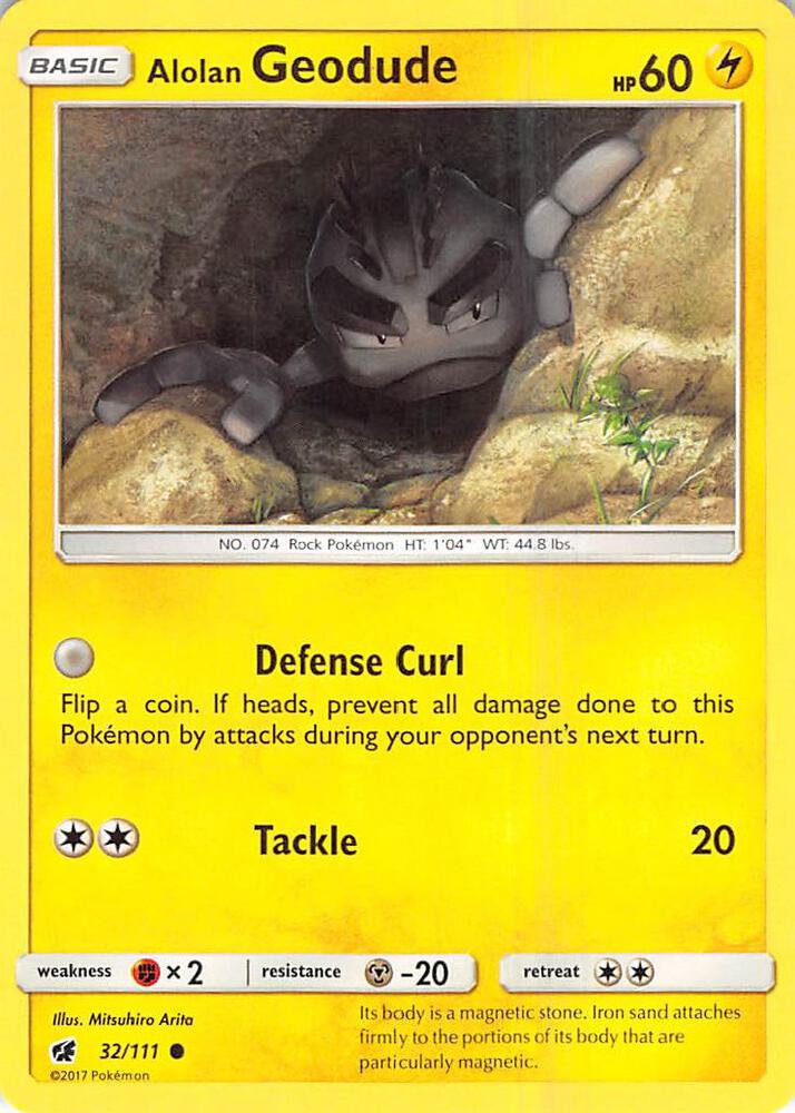 Alolan Geodude - SM - Crimson Invasion