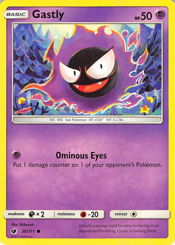 Gastly - SM - Crimson Invasion