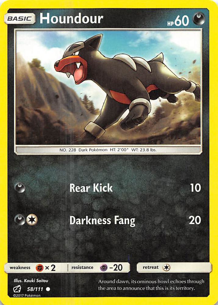 Houndour - SM - Crimson Invasion