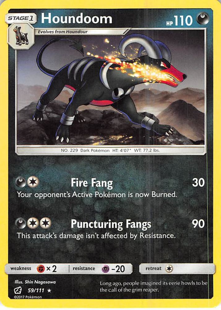 Houndoom - SM - Crimson Invasion