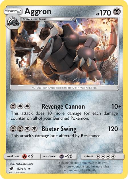 Aggron - SM - Crimson Invasion
