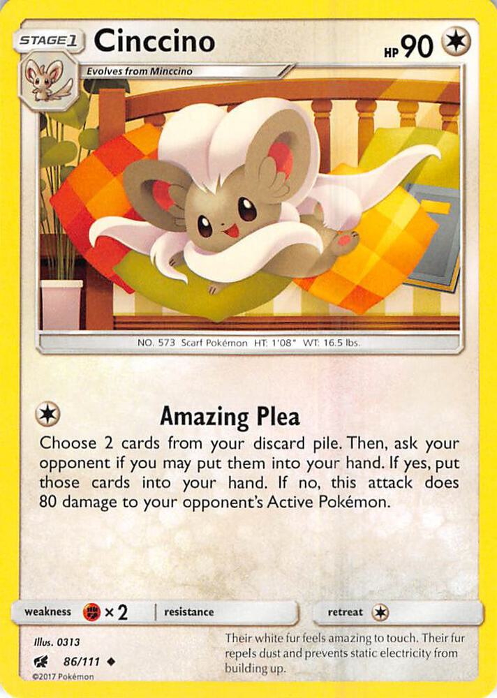 Cinccino - SM - Crimson Invasion
