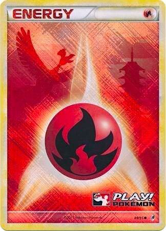 Fire Energy - 89/95 (Play! Pokemon) - League & Championship Cards