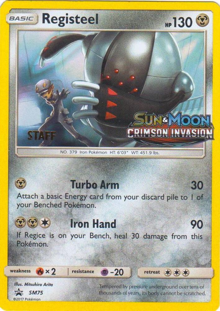 Registeel (Prerelease) [Staff]