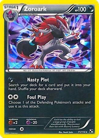 Zoroark (Cracked Ice Holo)