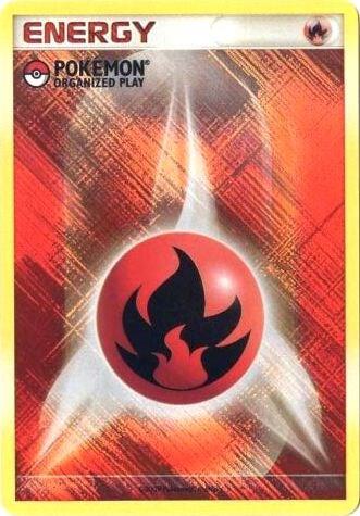 Fire Energy (2009 Unnumbered POP Promo) - League & Championship Cards