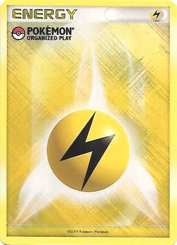 Lightning Energy (2009 Unnumbered POP Promo) - League & Championship Cards