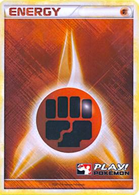 Fighting Energy (2010 Play! Pokemon) - League & Championship Cards