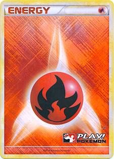 Fire Energy (2010 Play! Pokemon) - League & Championship Cards