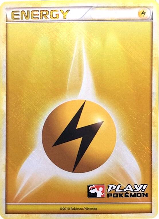 Lightning Energy (2010 Play! Pokemon) - League & Championship Cards
