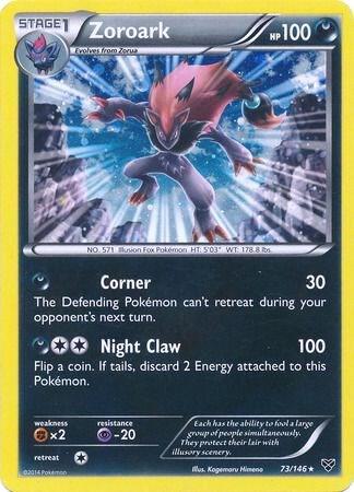 Zoroark - 73/146 (Cosmos Holo) - Blister Exclusives