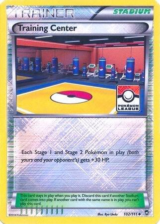 Training Center - 102/111 (Pokemon League) - League & Championship Cards
