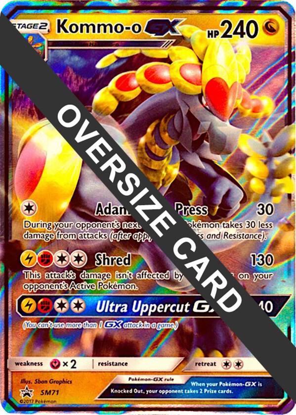Kommo-o GX (SM Black Star Promo)