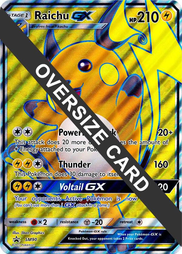 Raichu GX - SM90 - Jumbo Cards