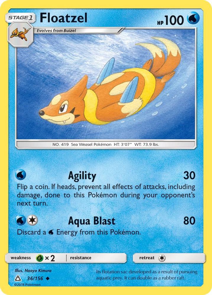 Floatzel - SM - Ultra Prism