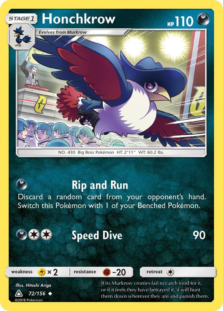 Honchkrow - SM - Ultra Prism