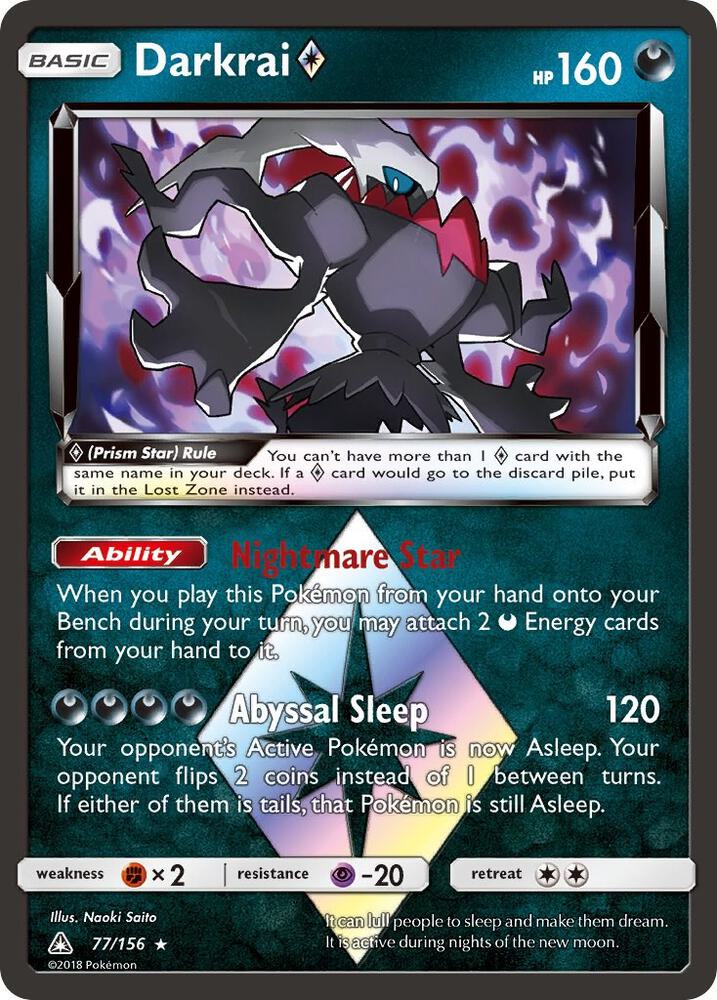Darkrai Prism Star - SM - Ultra Prism