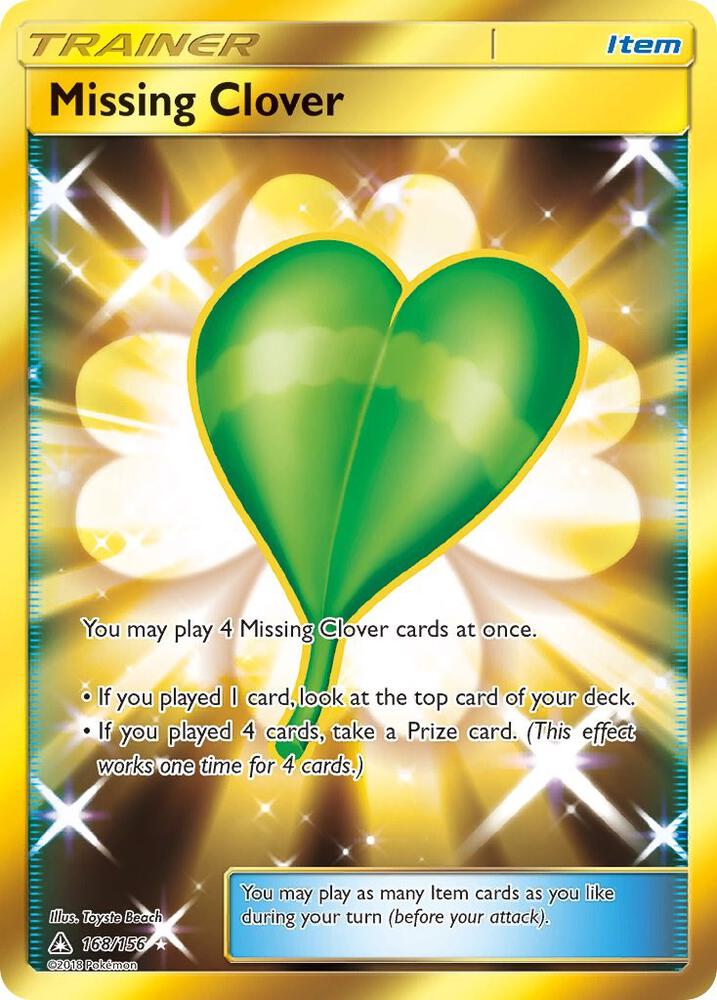 Missing Clover (Secret Rare) - SM - Ultra Prism