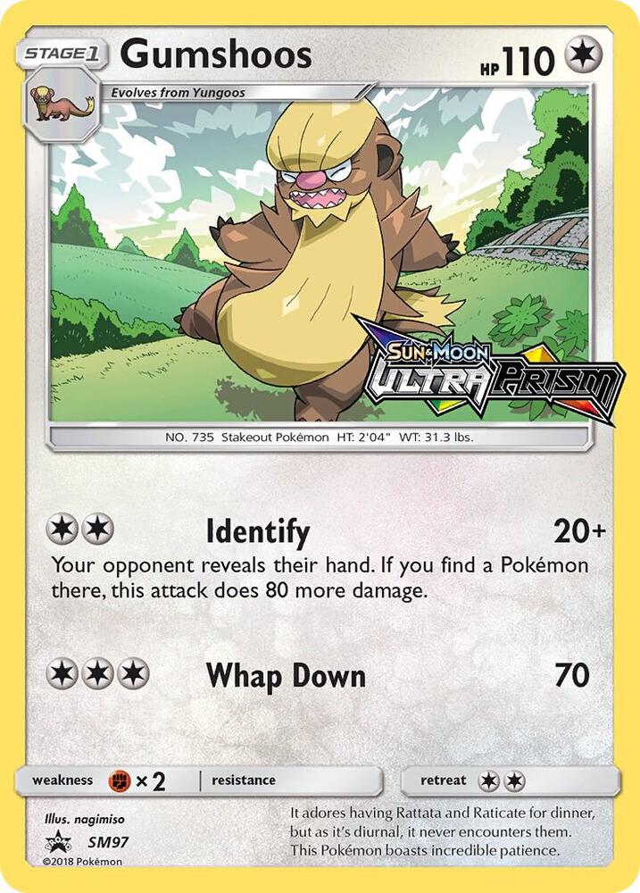 Gumshoos - SM97 (Prerelease) - SM Promos