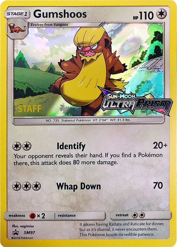 Gumshoos - SM97 (Prerelease) [Staff] - SM Promos