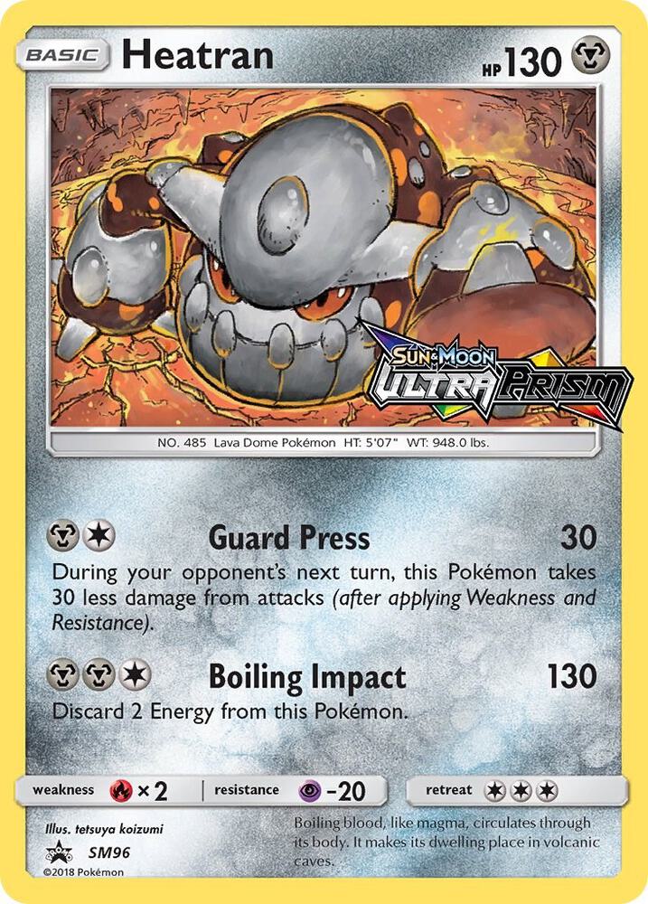 Heatran - SM96 (Prerelease) - SM Promos